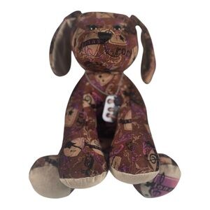 Build-A-Bear Jonas Brothers Dog Plush With Necklace
